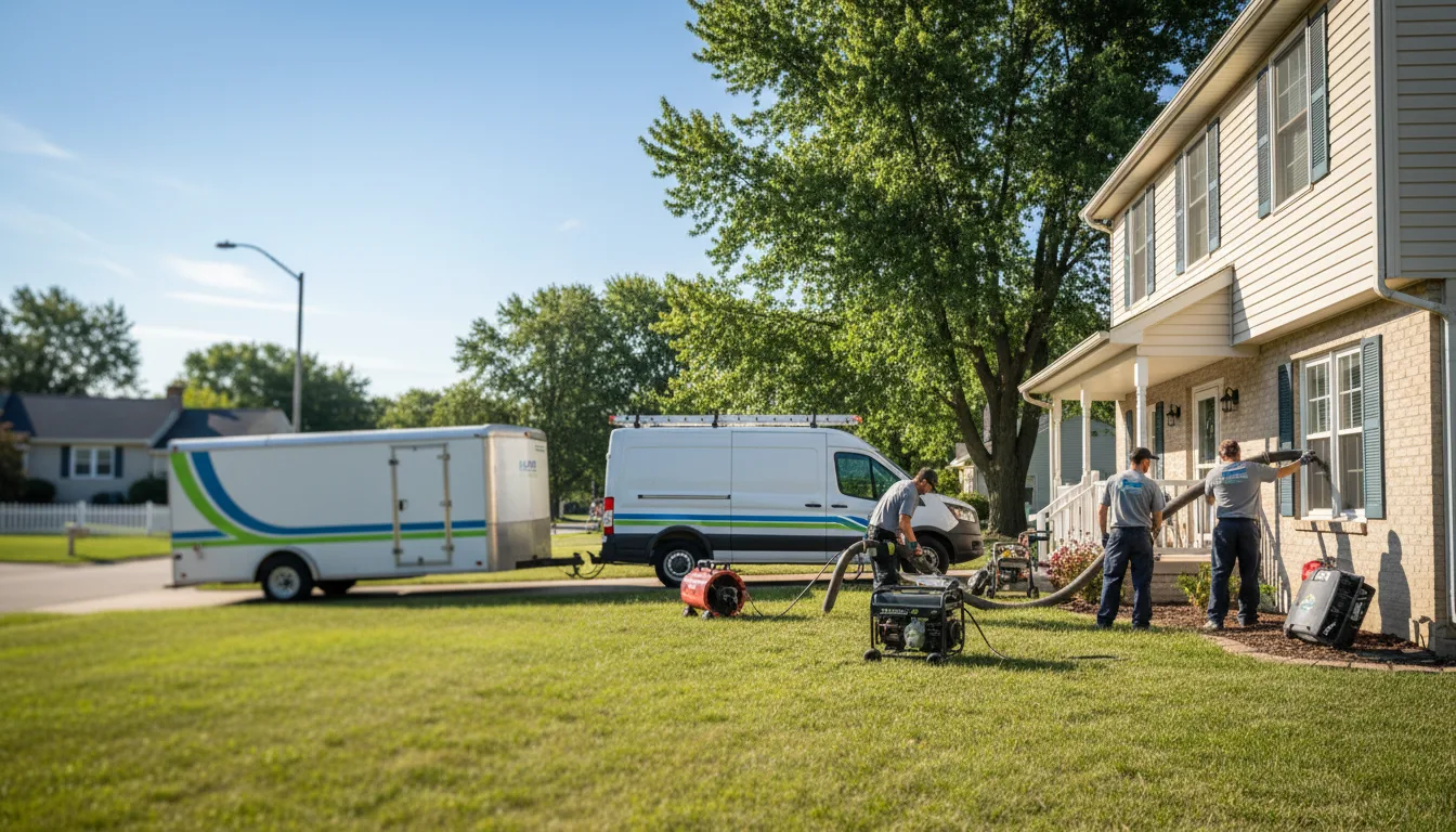 Flooded Basement Restoration And Cleanup With Repair in Popejoy, IA near me